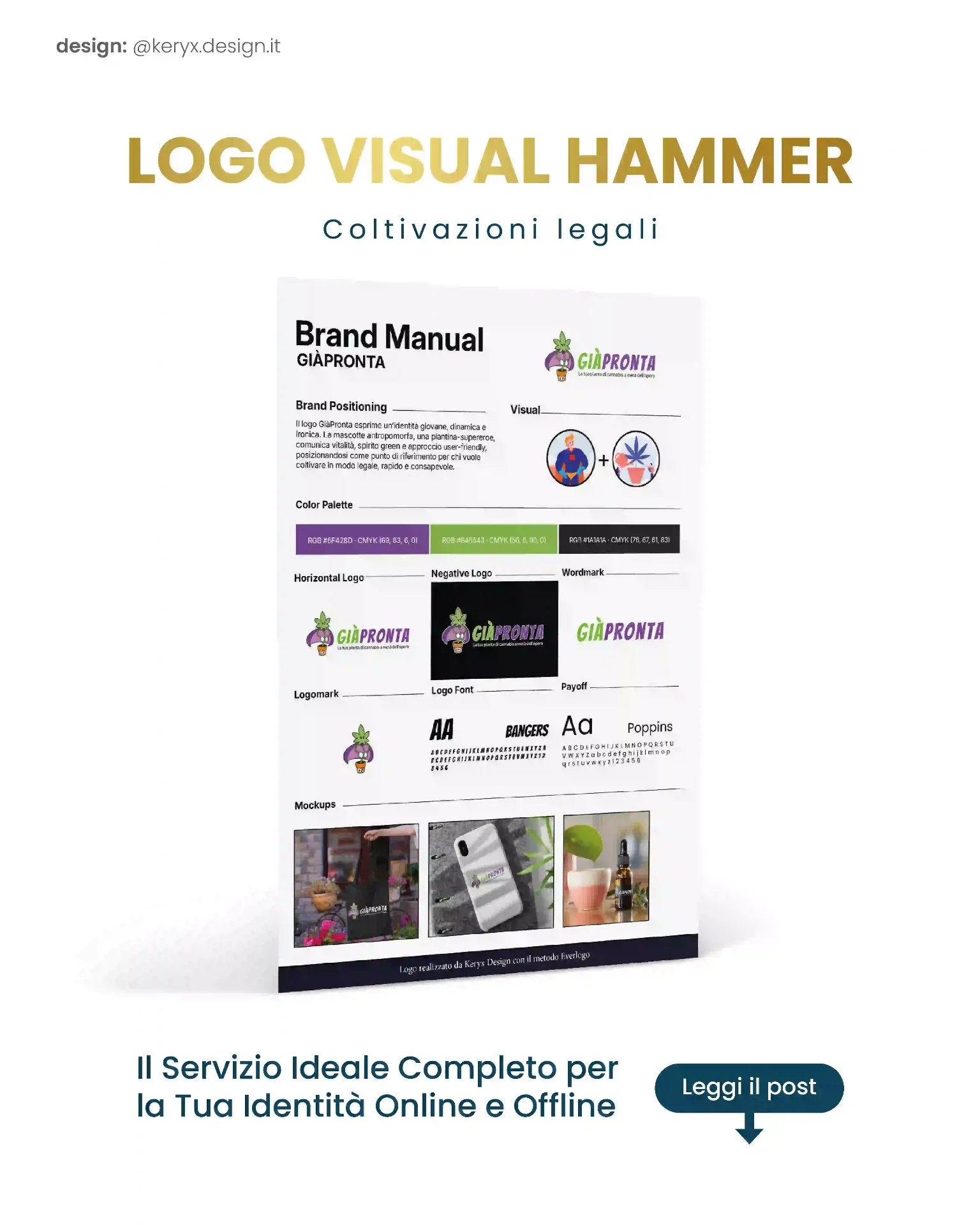 Brand Manual - Coltivazioni legali (GiaPronta)