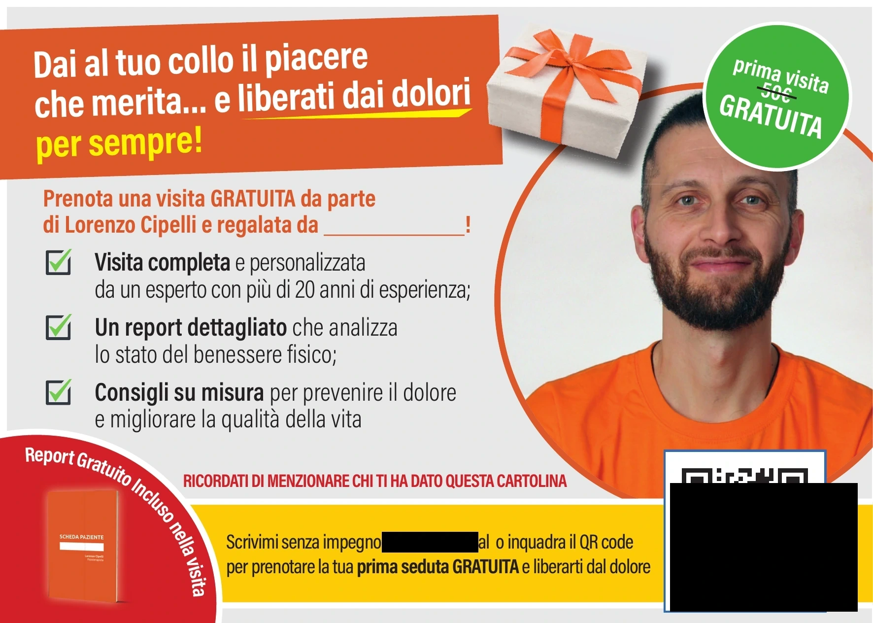 Referral System B - Referral postcard