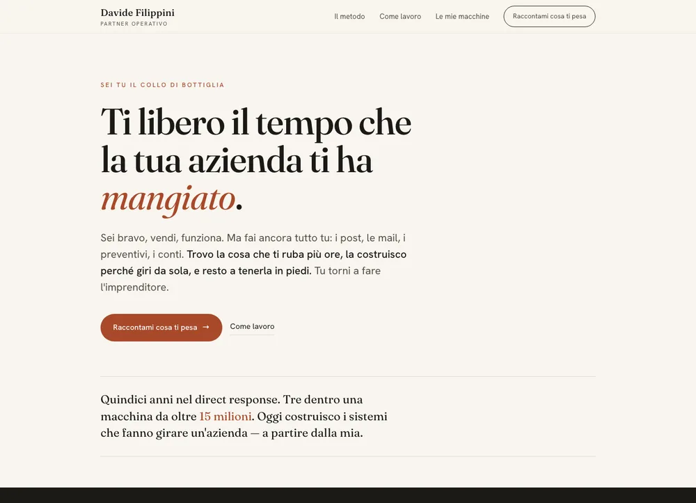 Sito Davide Filippini