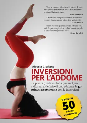 Copertina del libro Inversioni per l'addome, design Keryx