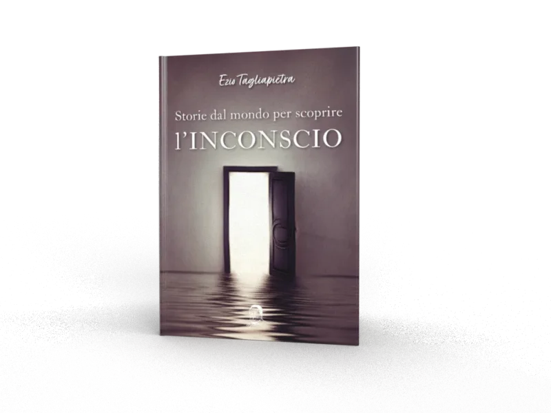 Mockup del libro Storie dal mondo per scoprire l'inconscio di Ezio Tagliapietra