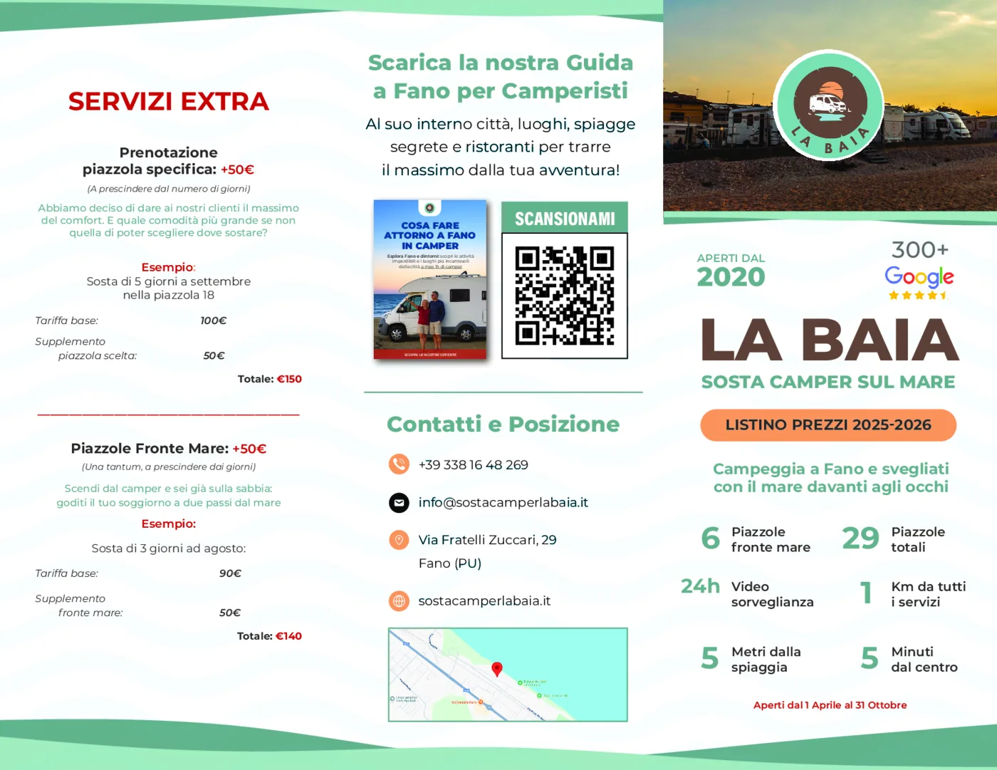Pieghevole Listino La Baia