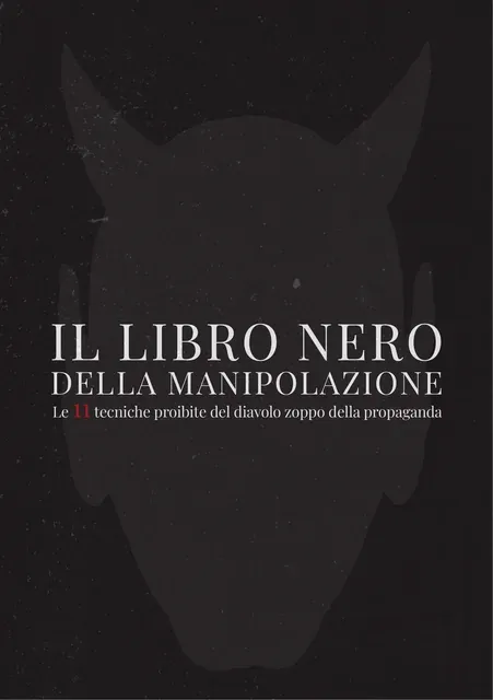 «Il libro nero della manipolazione»