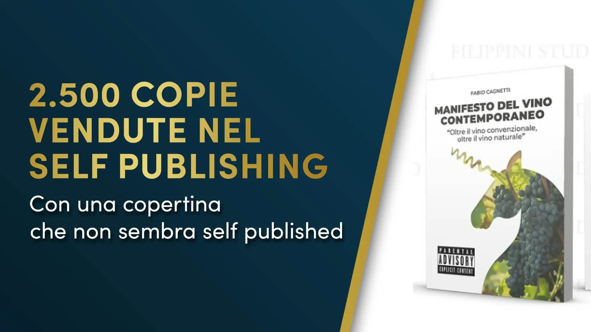 Che aspetto ha un libro indipendente da 2.500 copie vendute?