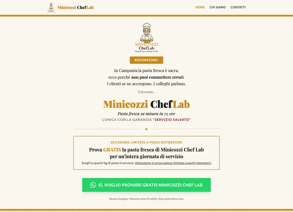 Sito Minicozzi ChefLab
