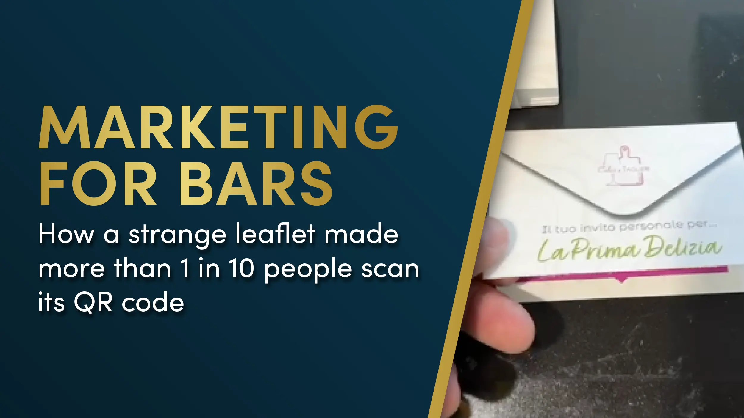 Bar marketing: the DRD strategy that turned a low-cost offer into 39 real actions