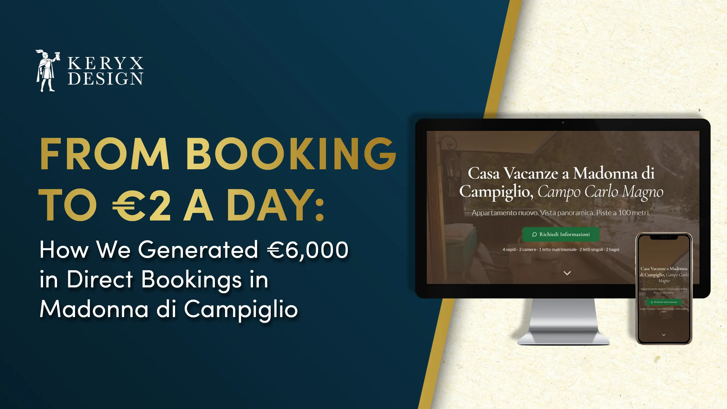 From Booking.com to €2 a Day: How We Generated €6,000 in Direct Bookings for a Short-Term Rental in Madonna di Campiglio