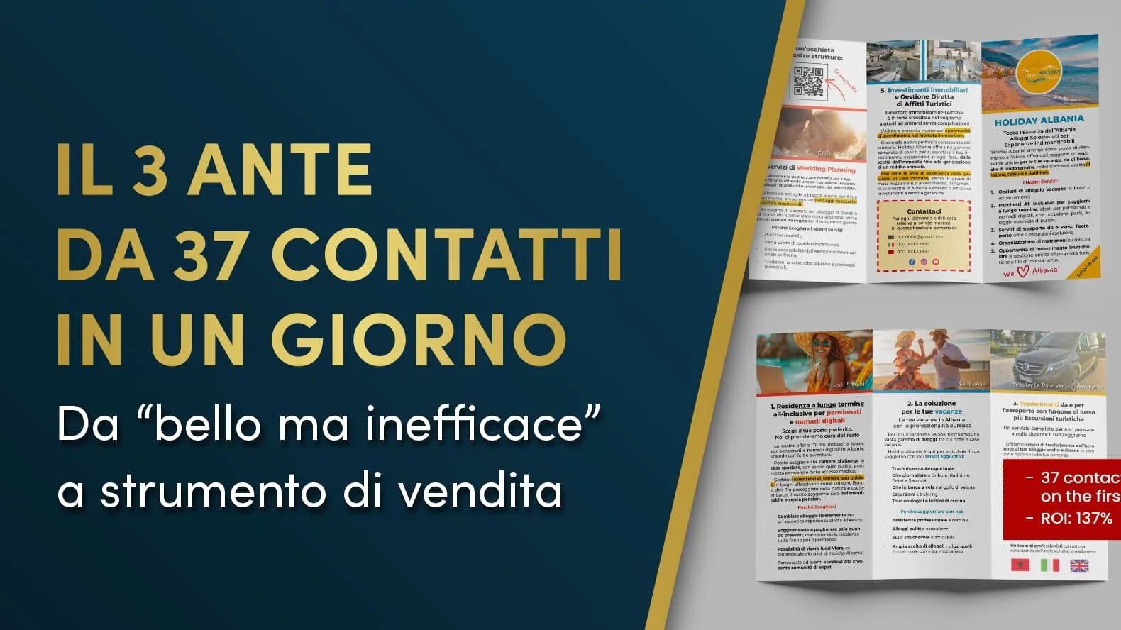 Come un tre ante DRD ha trasformato un evento in 37 contatti verificabili