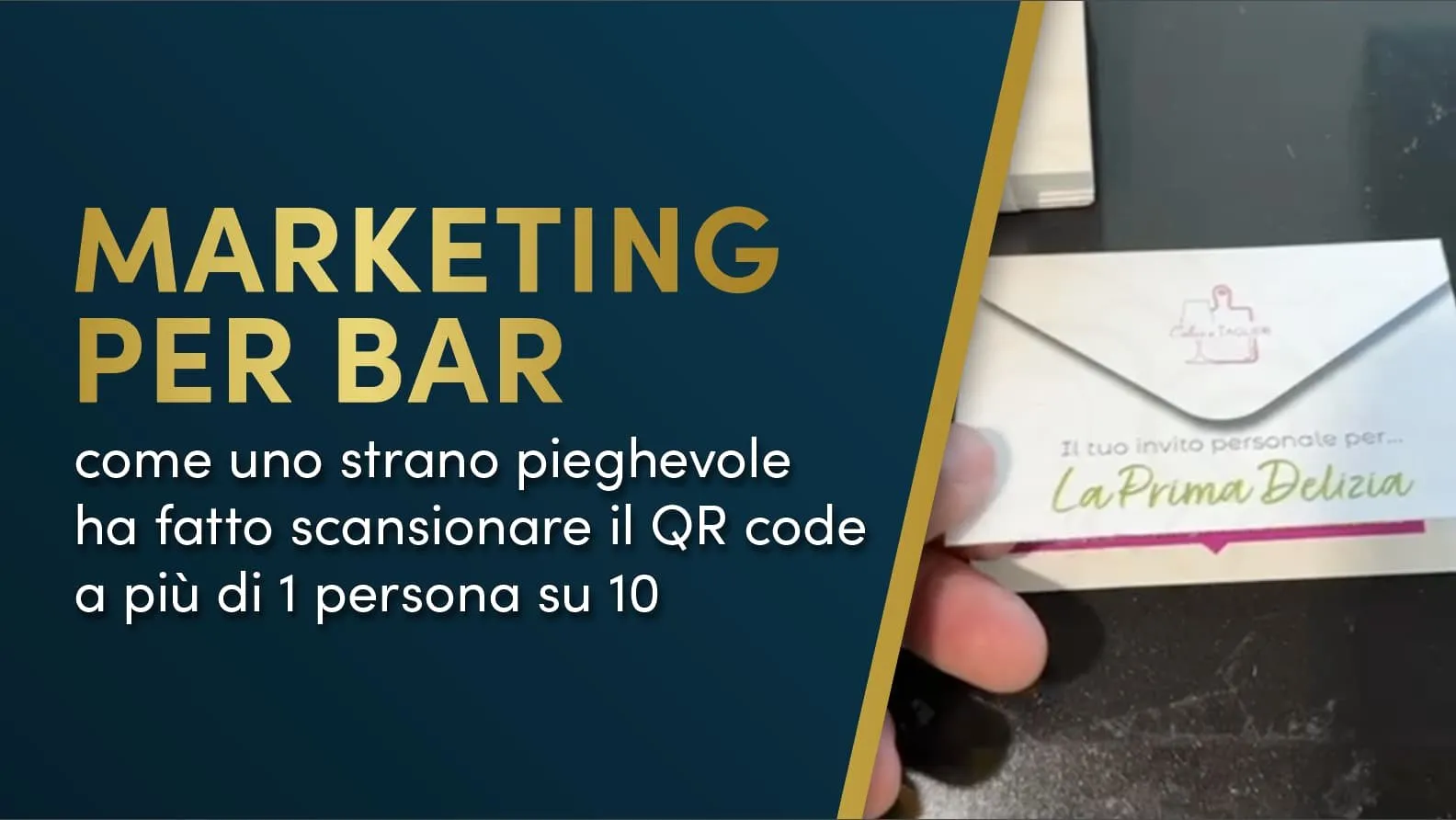 Marketing per bar: la strategia DRD che ha trasformato un invito economico in 39 azioni reali