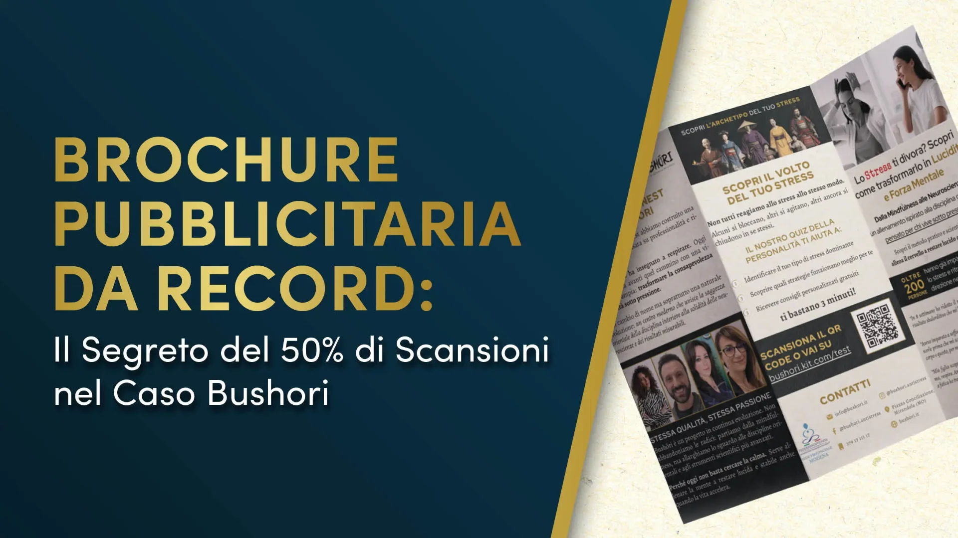 Brochure Bushori, 50% di scan rate