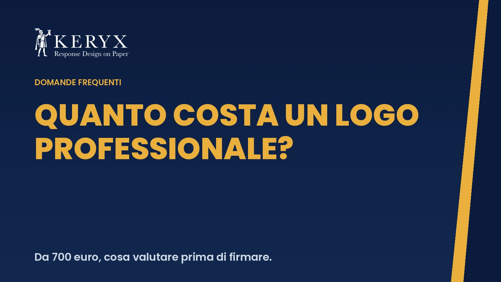 Quanto costa un logo professionale?